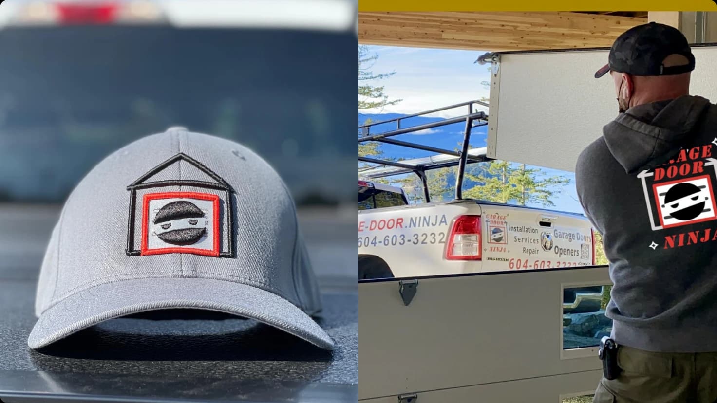 Garage Door Ninja Branding