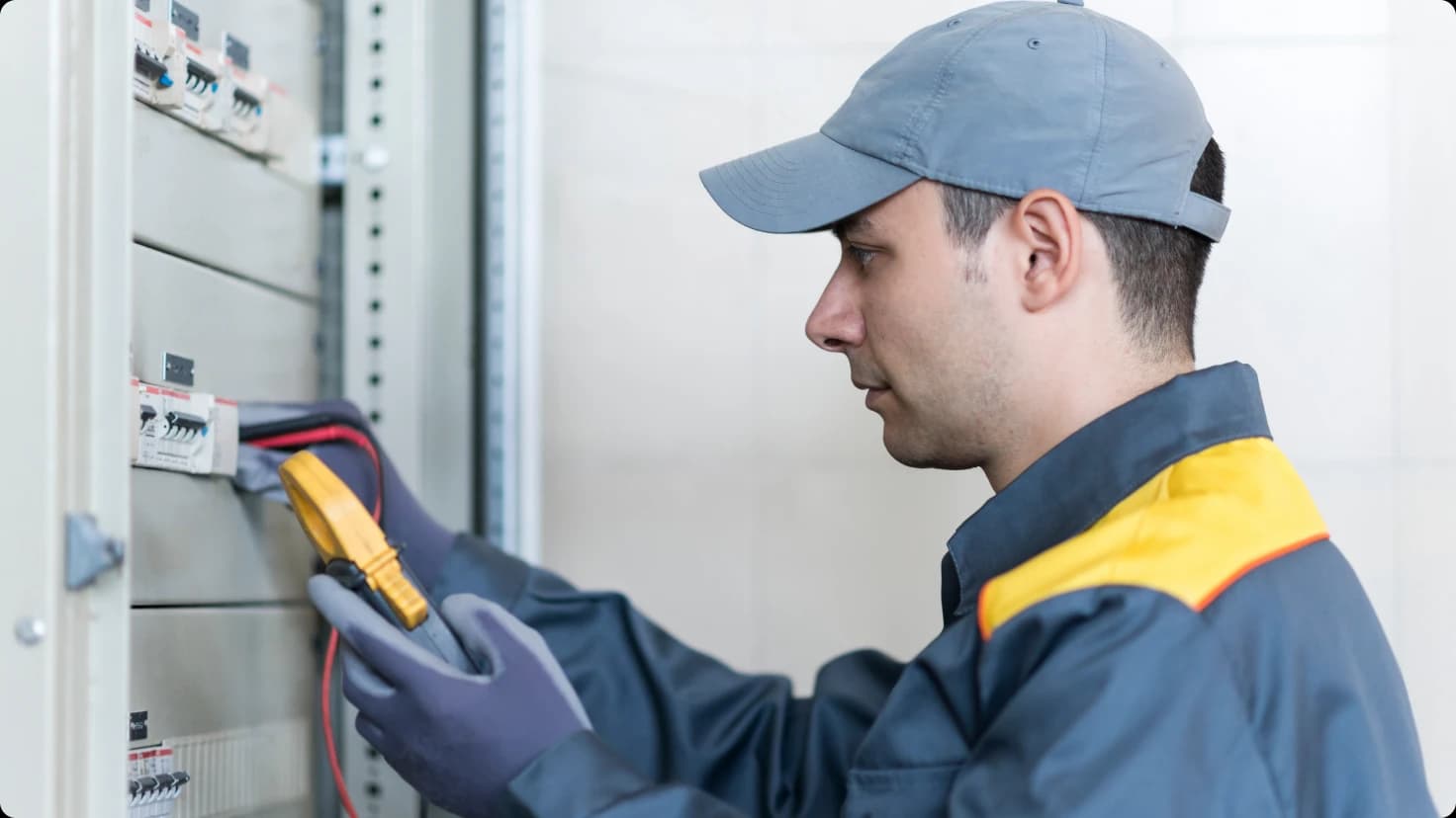 Electrician Technician Working