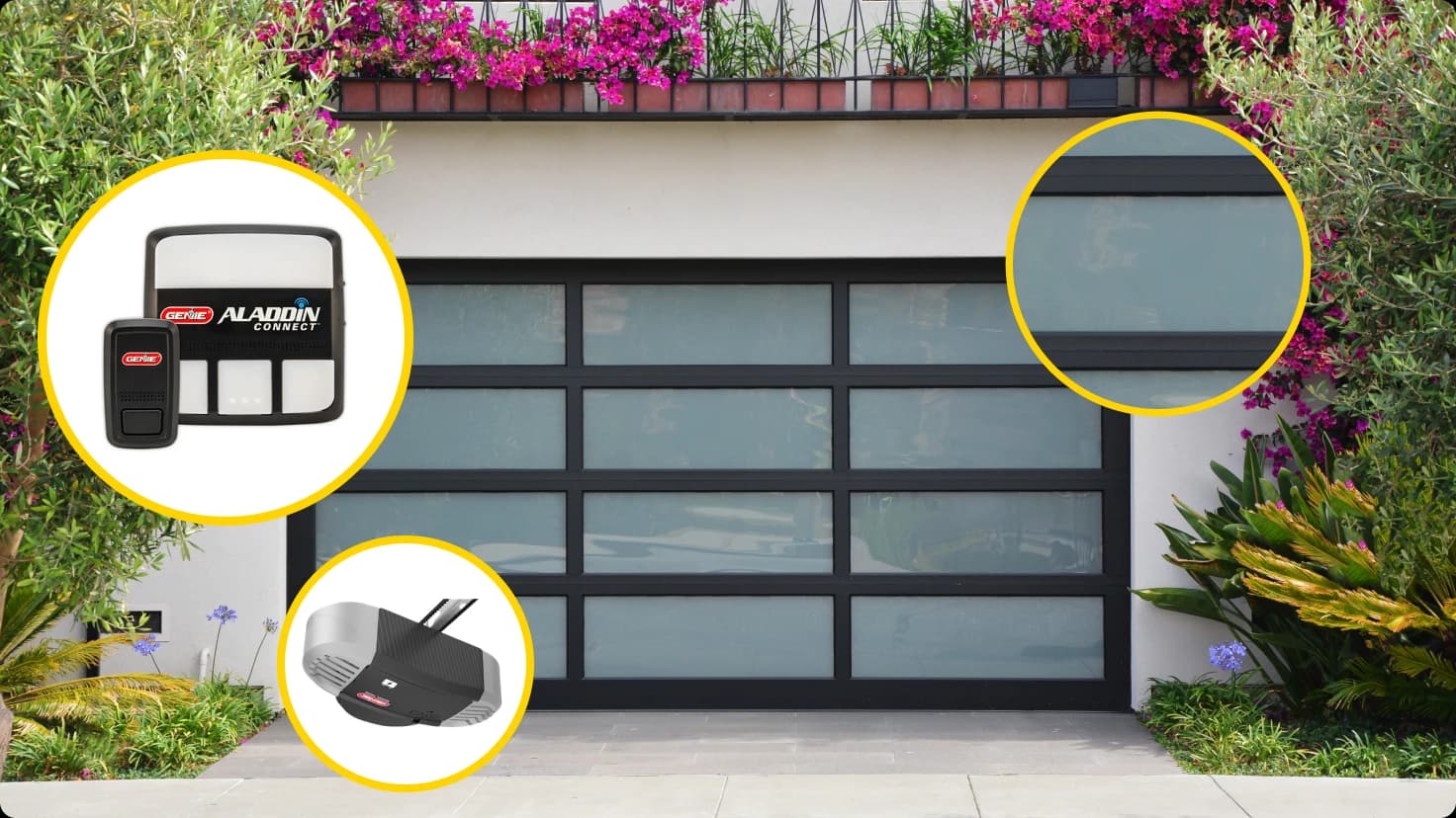 Garage Door And Items