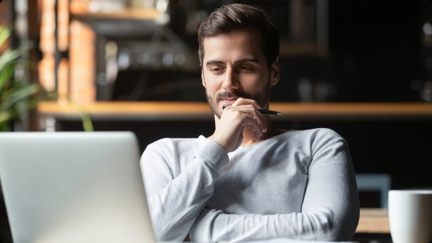 Man With Laptop