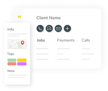 client database using workiz