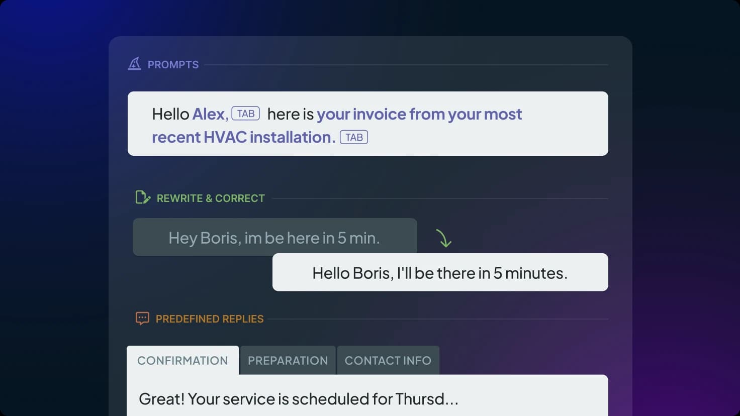 Workiz Genius Ai Messaging