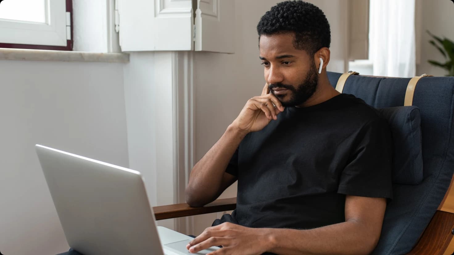 Man With Laptop
