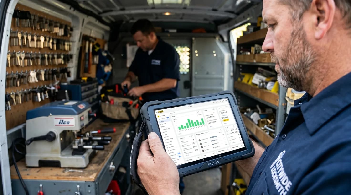 Workiz Keeps Locksmith Teams In Sync 2x