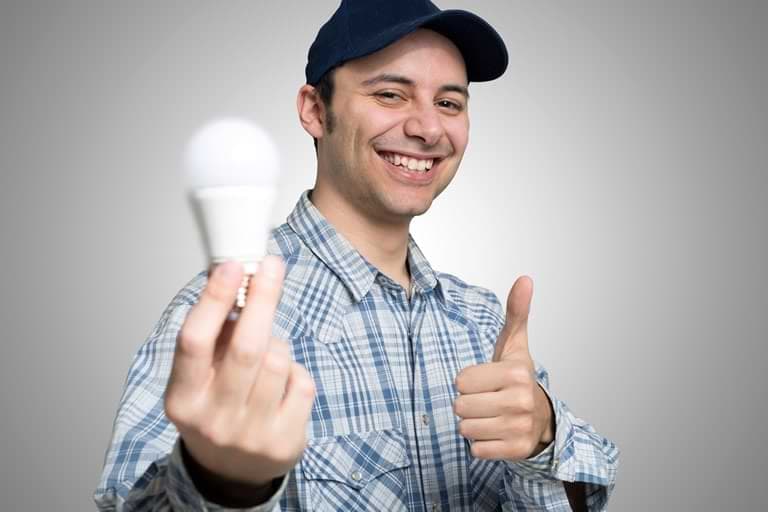 Electrican Thumbs Up