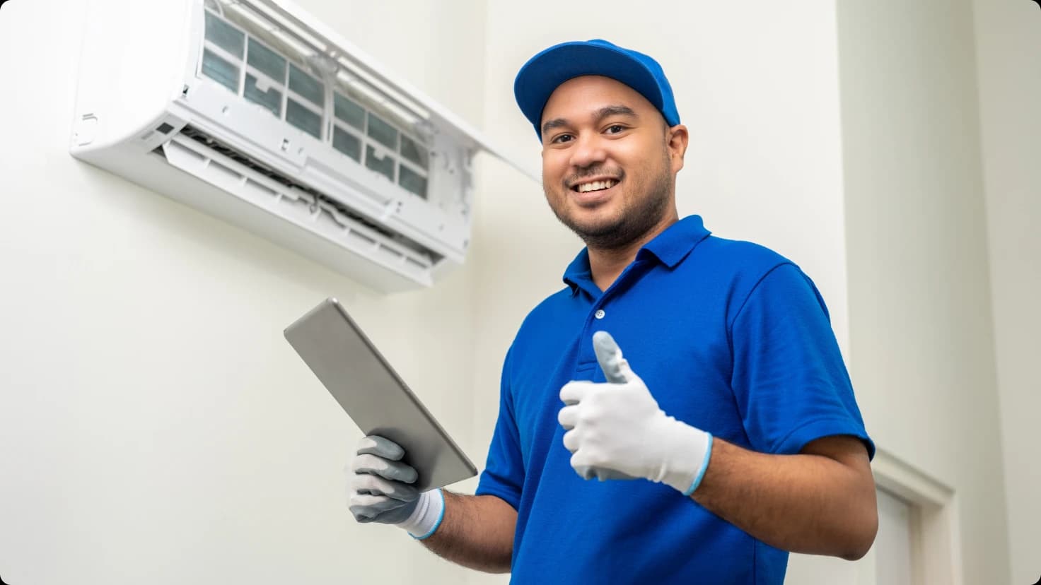 Technician With Tablet