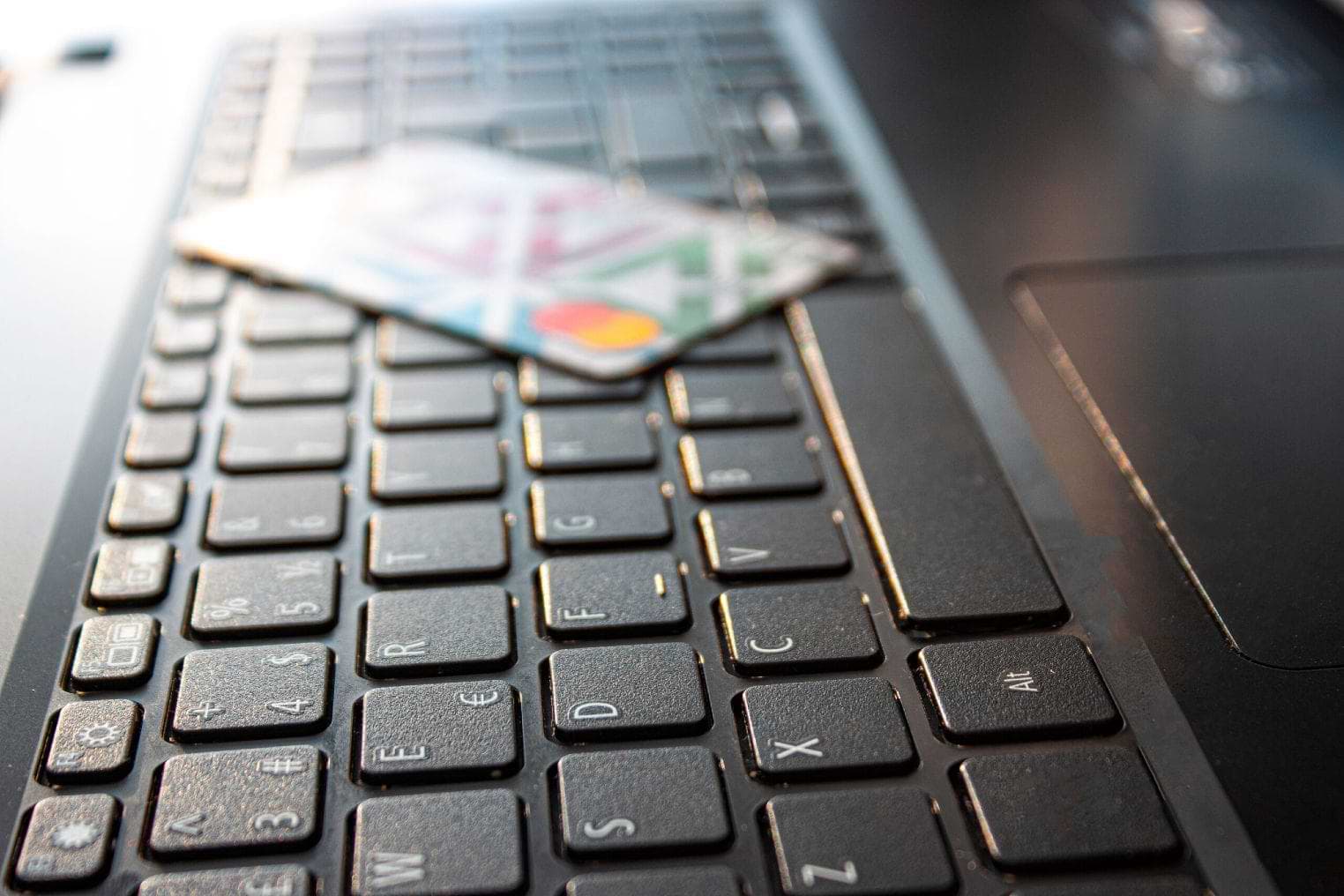 Credit Card On A Keyboard (1)