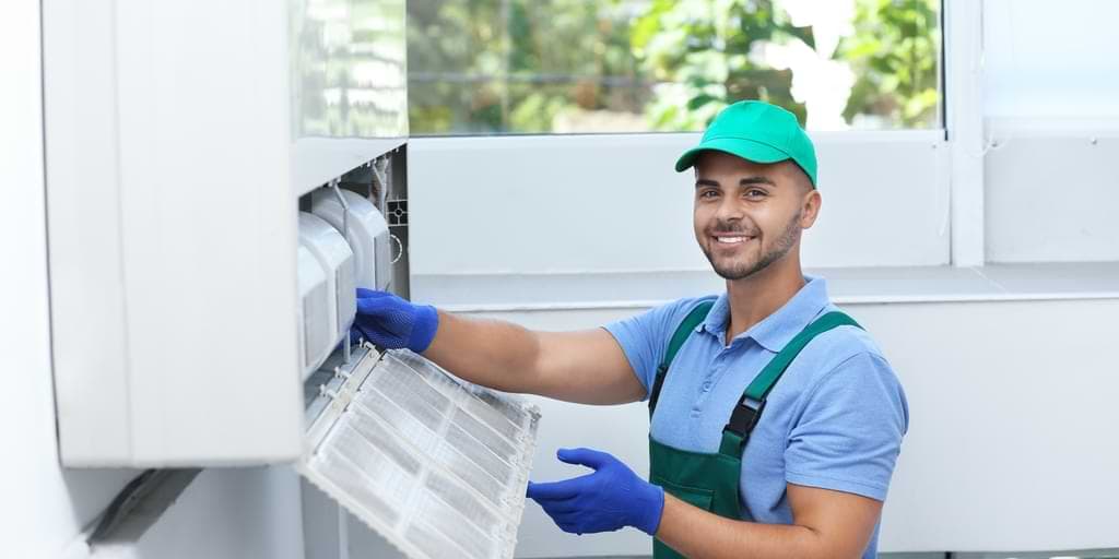 smiling technician guy
