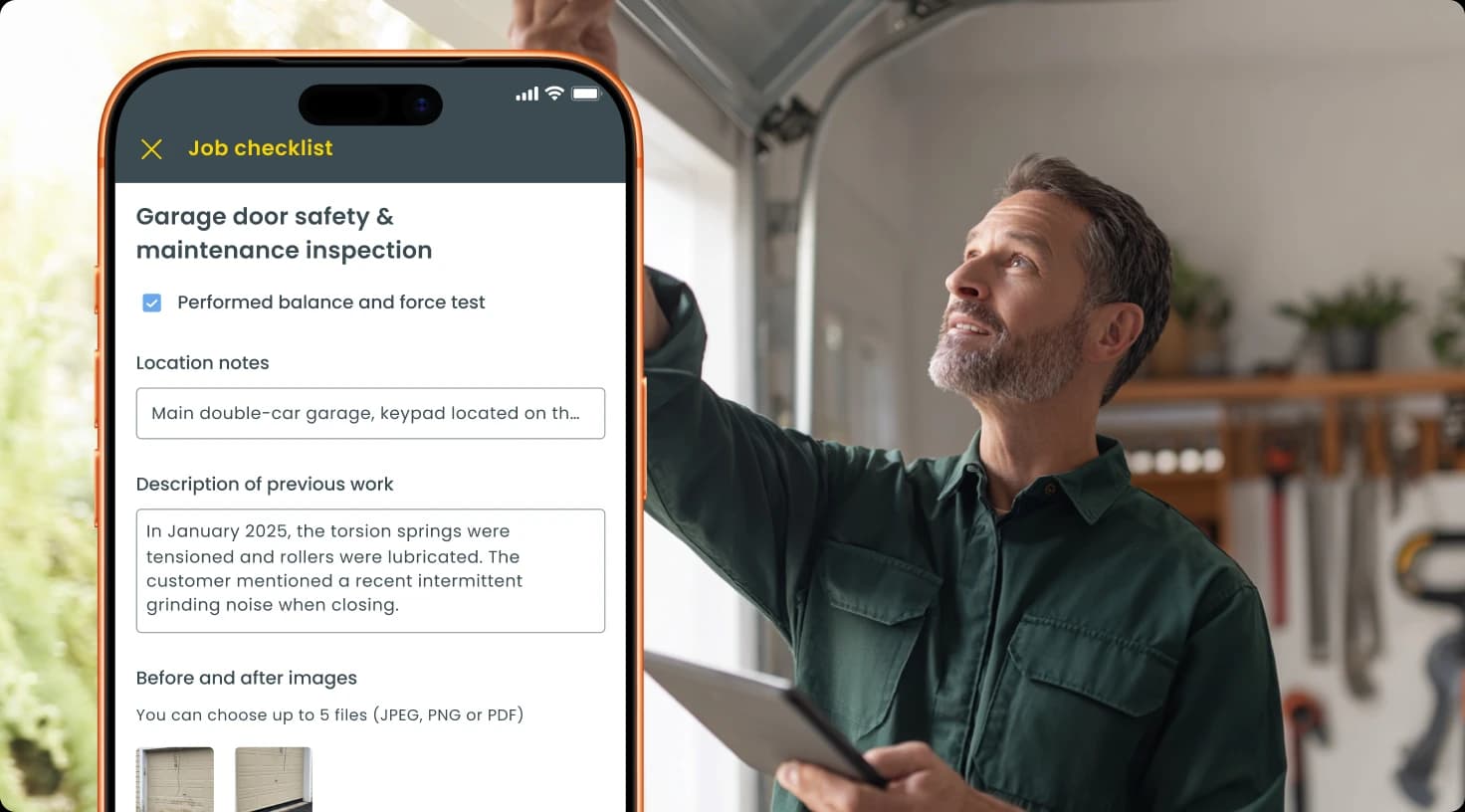 Mobile Job Checklist For Field Technicians