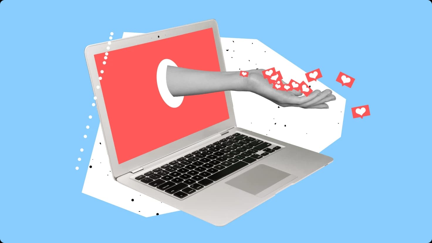Successful social media strategy illustration
