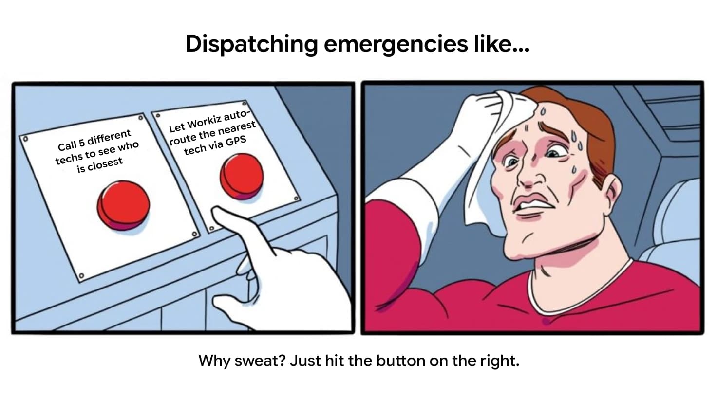 Locksmith Dispatching Emergencies Workiz App