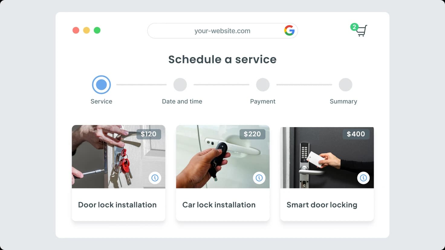 Online Booking For Locksmith Service