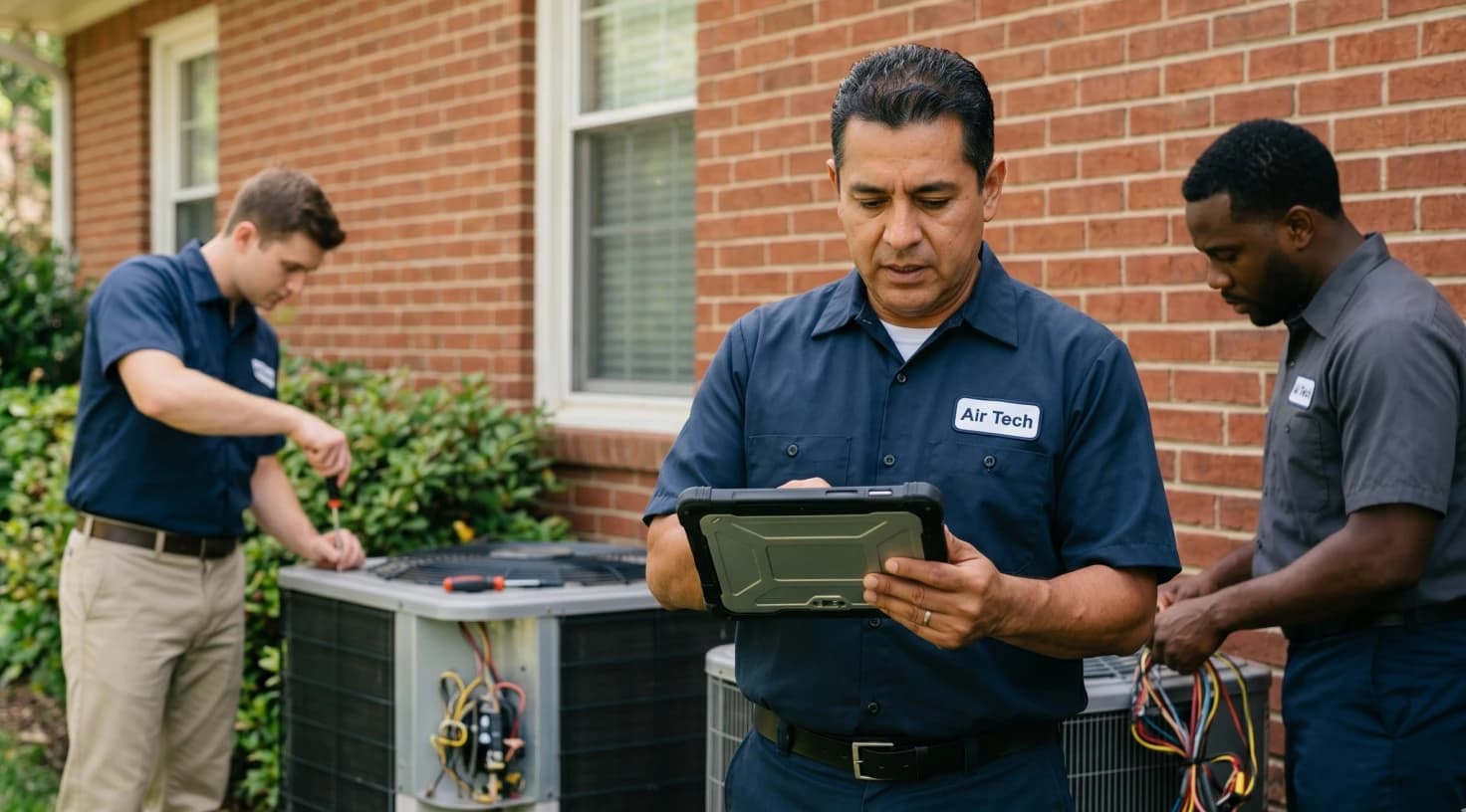 Residential Hvac Team Workiz Fsm Software