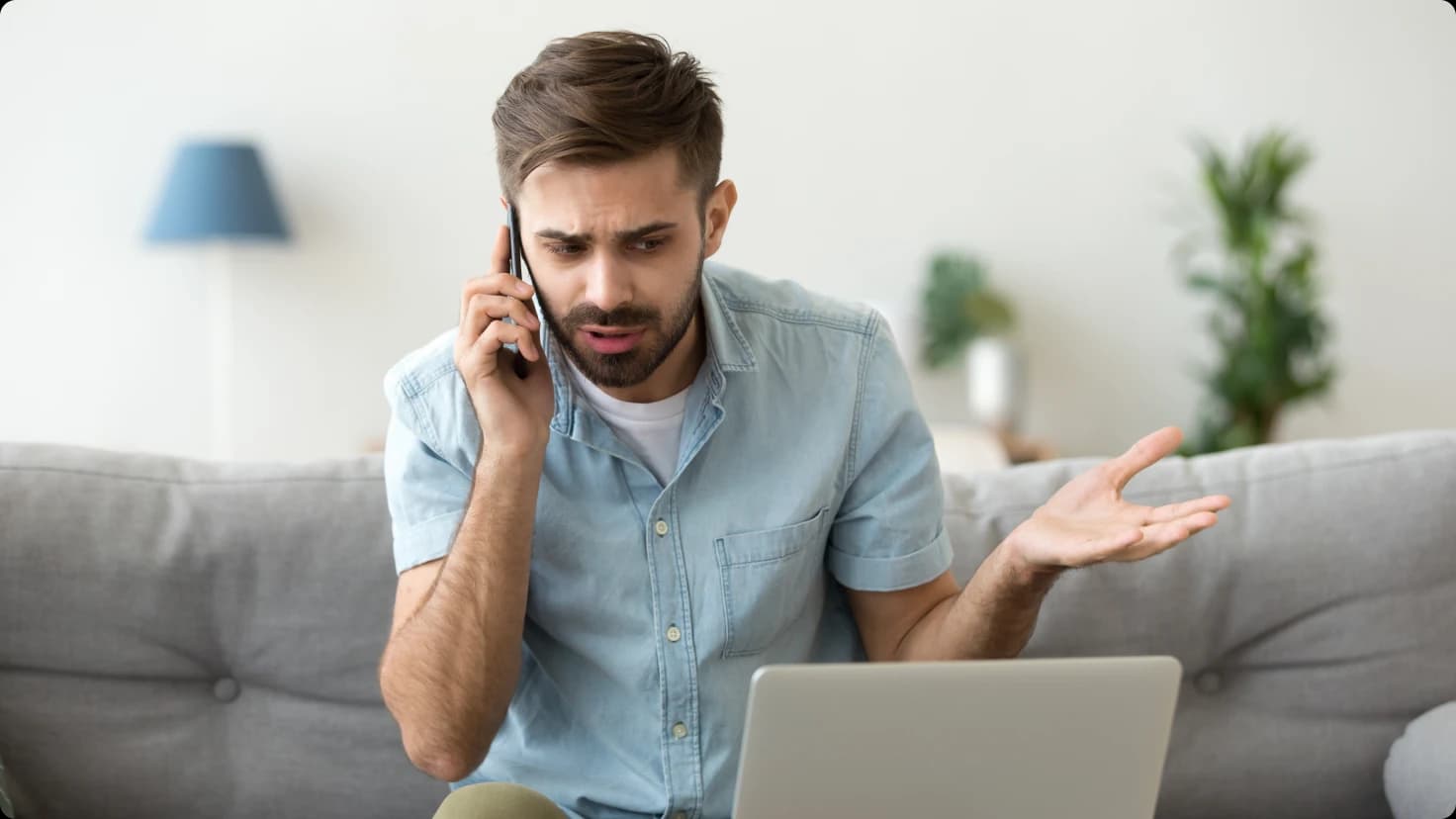 Man With Phone