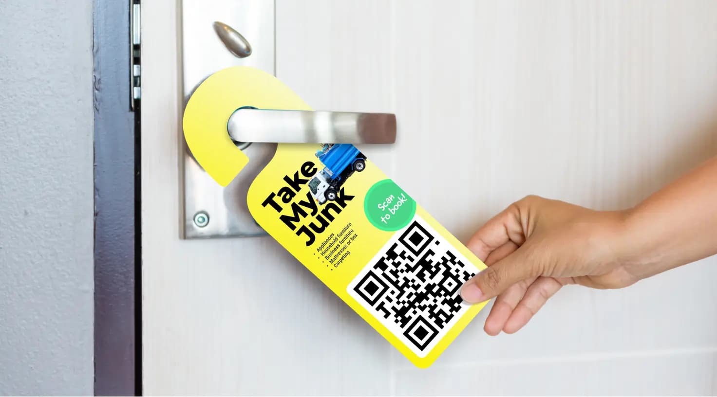 Maximizing Your Booking Potential with QR Code Door Hangers