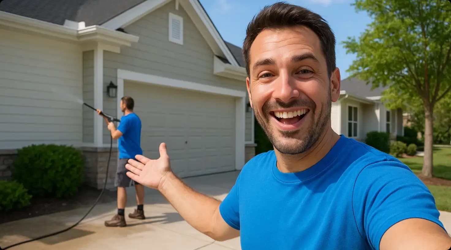 Start a pressure washing business and make $100k+ in your first year